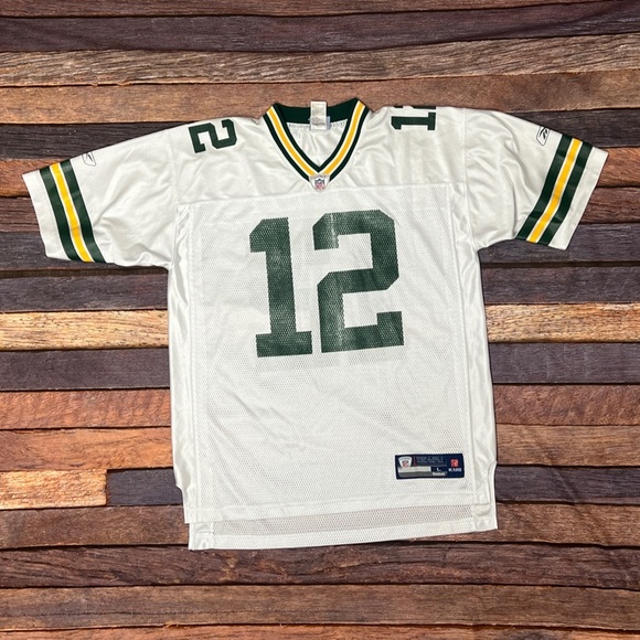 Aaron Rodgers Green Bay Packers Reebok NFL Football Jersey - Picture 1 of 7